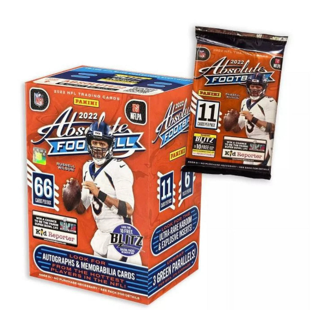 Trading Box Absolute Blaster Panini 2022 NFL Football Card