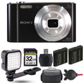 Kit LED Battery + Extra 32GB Camera+ Sony Digital DSC-W810 - Cyber-shot