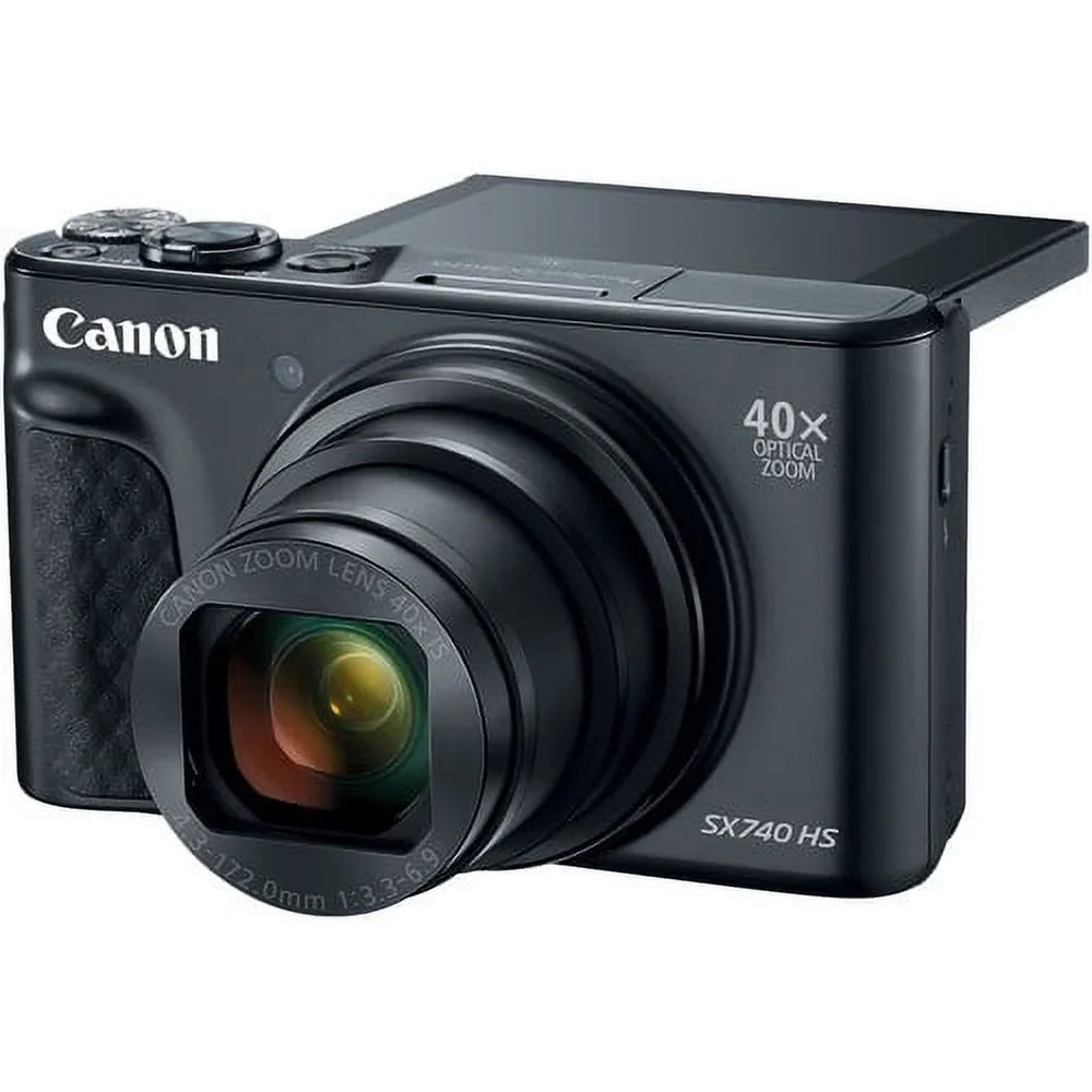 Canon Buzz-photo Camera HS with 32GB SX740 Zoom 40x Digital Kit PowerShot Optical