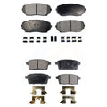 MKX For Ford Edge CX-9 Rear Front Mazda Semi-Metallic Brake CX-7 KPF-100094 Pads Kit Lincoln