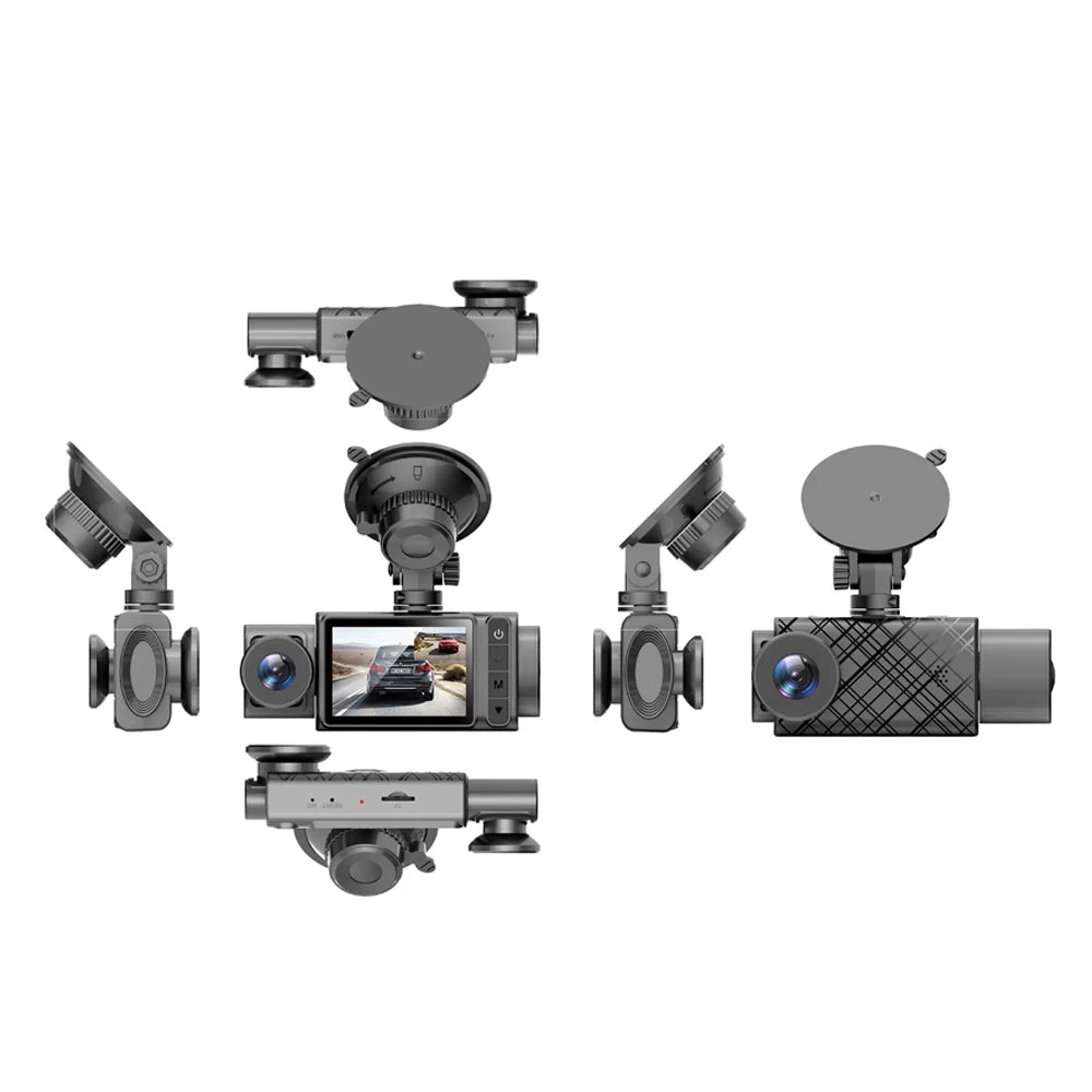 Nebublu Cam, Camcorder, Dash Cameras Auto Car Driving Safety 3 Recording Recorder Video