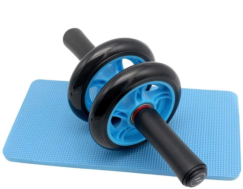 Dual Roller Knee AB Pad and Wheel with Bearings Ball