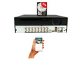 Digital Hybrid CVI Camera Recorder HDD Analog TVI 16 4in1 CCTV Channel Security Evertech Video DVR 8TB AHD H.265