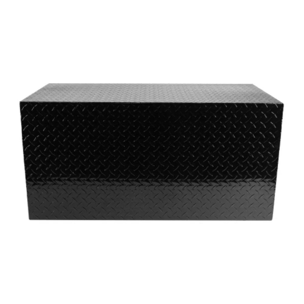Latch + With Aluminum inch Truck + Black Tread Storage+Locks Square Aluminum T-Handle Trailer Heavy Black Duty + Underbody 36"(36"¡Á17.1"¡Á17.9") Tool 36 box Key Box