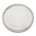 Plastic Vented, Foam and Bowls Lids Translucent, Containers, Flat, Fits Cups, Dart 10 for Packs/Carton 6-32 oz, 100/Pack,