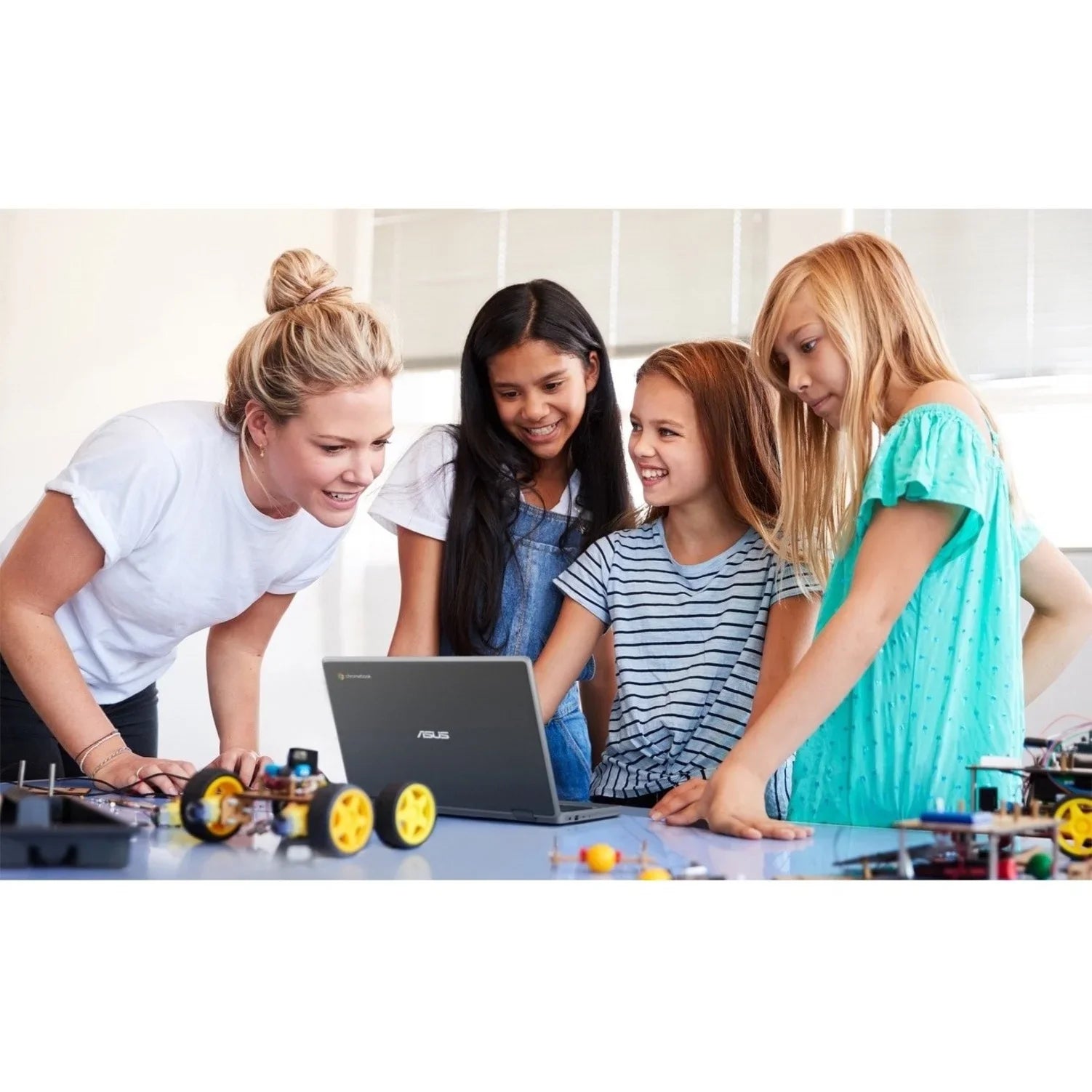 Flip ChromeOS, Chromebook 11.6" Touchscreen, CR1100FKA-YZ184T Intel 64GB Asus Celeron SSD, N5100,