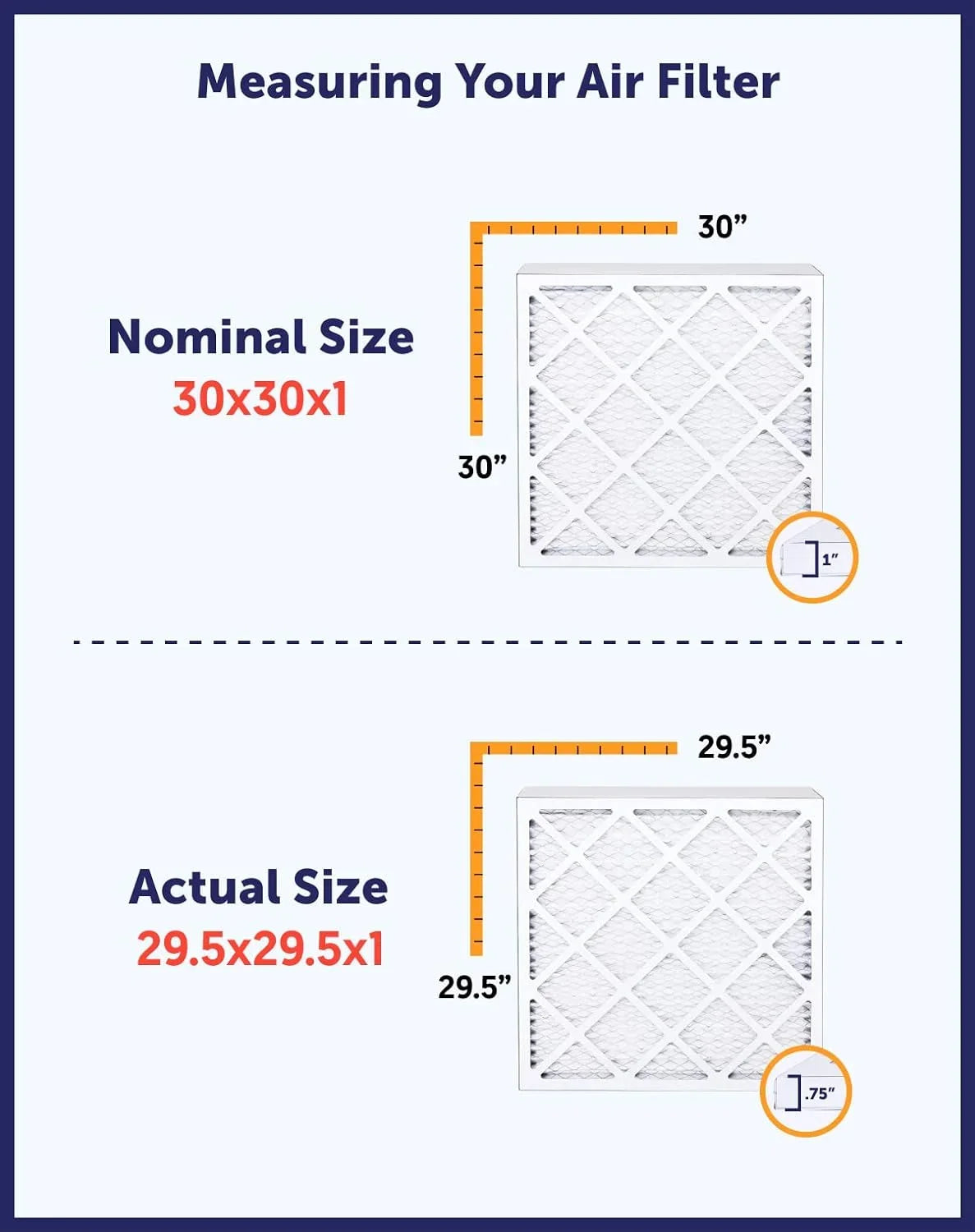 | 4-PACK | MERV 12.5 Filter Actual A/C Air 12.5x8x1a Pleated IN Furnace .75" | Filter x 8 USA x MADE HVAC Filters King 8 Size: |