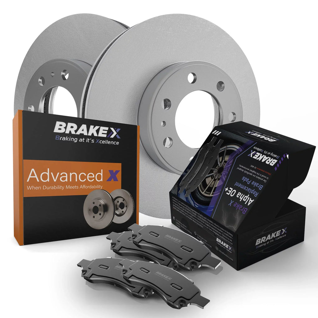 Piece Kit Liberty For Premium | X Set 6 Advanced [Rear] Jeep Pads 3.7 and 2003 | Replacement Disc Brake Ceramic Brake X Rotors