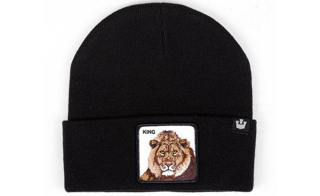 Jungle Animal 107-0037-BLK Bros Trucker One Farm Jangle Size Beanie, Goorin