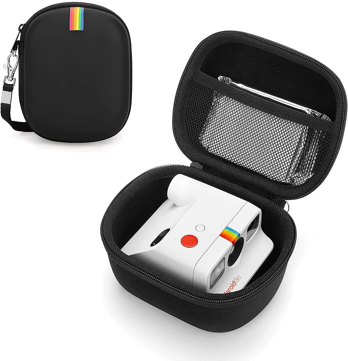 Go Case Camera Hard Polaroid Bag Storage Instant (9035), Cover Portable Carry (Black) Organizer Travel Mini for