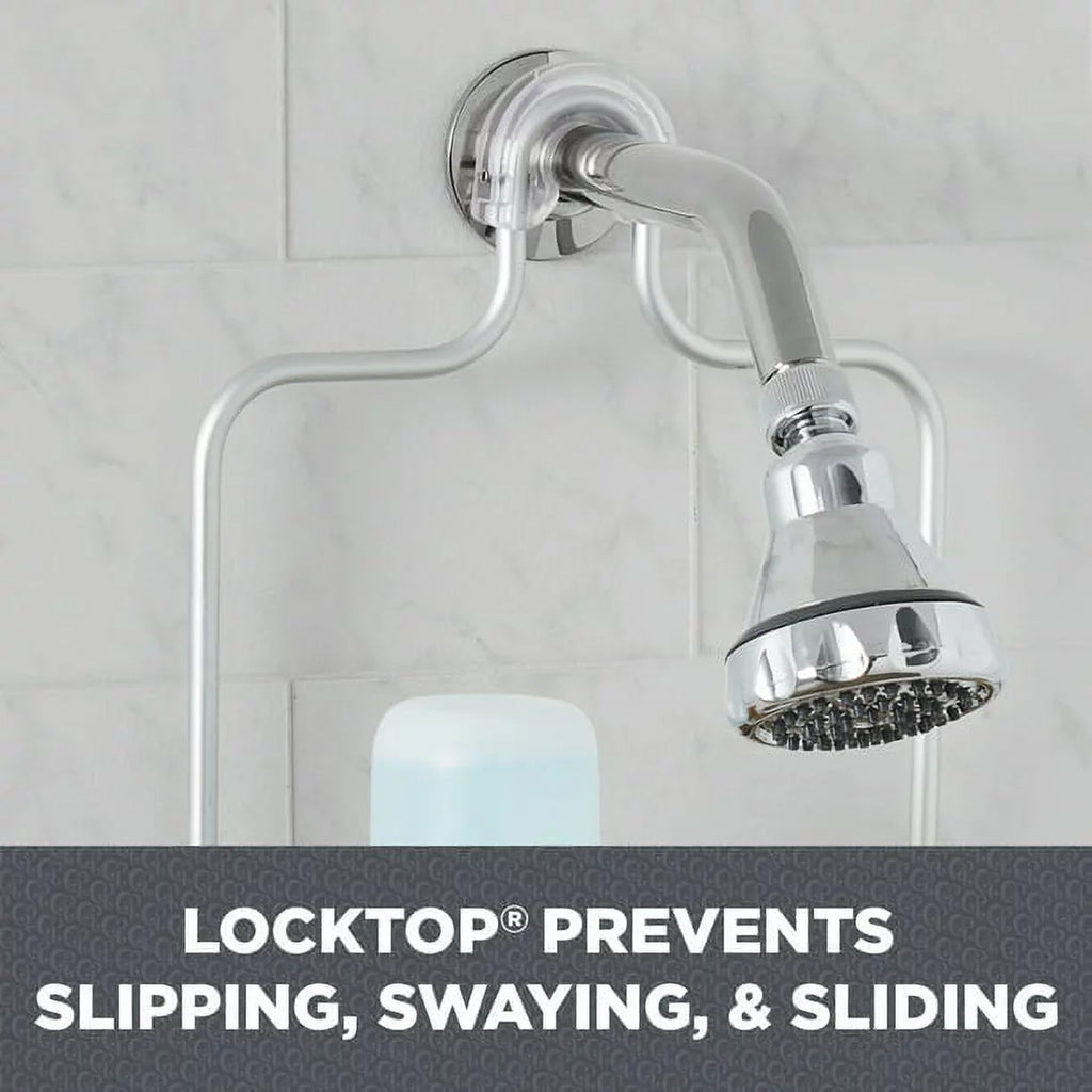 Shower Caddy Rust Better Chrome Gardens Homes Shelves, Bamboo & Proof with Aluminum Satin