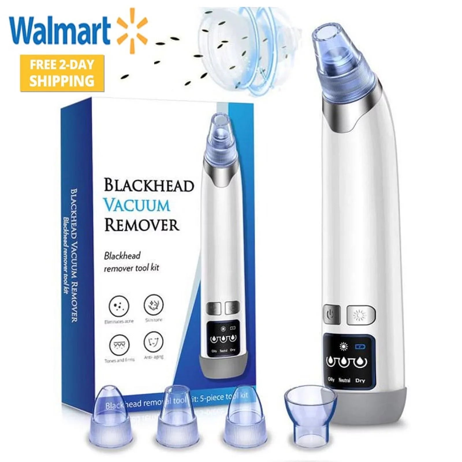 Pore Men Sucker Cleaner Women Vacuum USB Pore Blackhead Electric Remover for Face Blackhead Ansten Blackhead Cleaner Vacuum Pore Remover Rechargeable Face kit Suction Nose Pimple Facial