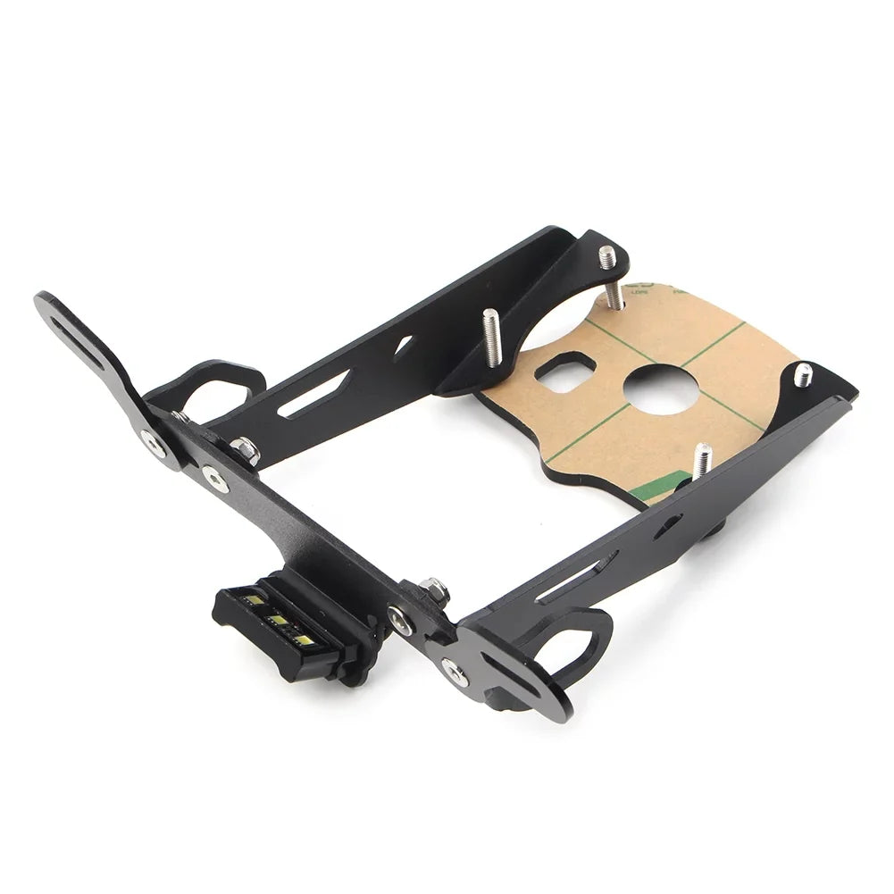 2021 For Fender 2022 License ZS Yamaha MT-09 Motorcycle MT09 Eliminator 21-22 Plate Holder Tidy Tail Black