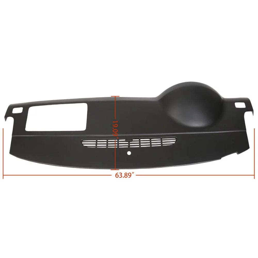 Dash 2014 Cover For Black CHEVROLET Yukon Silverado Sierra SLT Fits Avalanche 2014 SILVERADO select: SIERRA C1500, GMC C1500 Suburban Cap Tahoe
