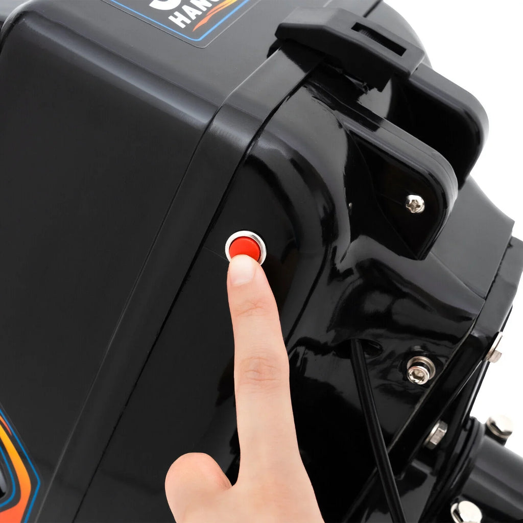 Fishing CDI Outboard Stroke Cooling HP Boat Water Engine 3.6 Outboard HANGKAI Motor 90cm/35.4in Boat 2 Motor