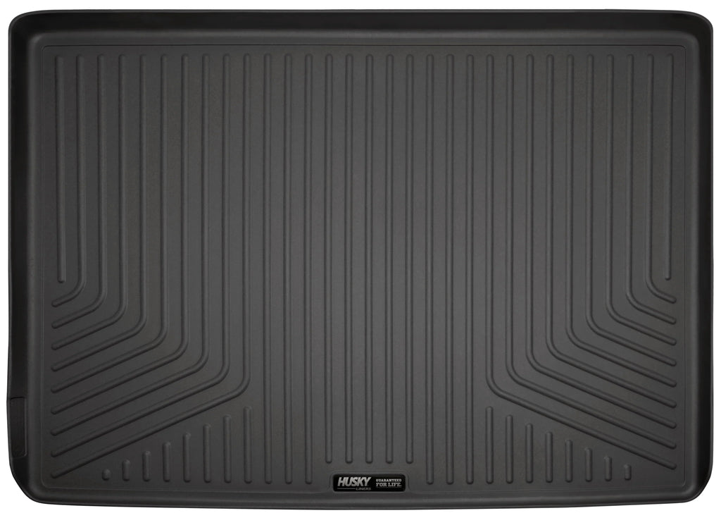 Cadillac GMC 28221 Chevrolet with Seat XL 3rd 2015-19 Husky - Suburban, Cargo 2015-19 Escalade Yukon by RealTruck Behind Liner ESV, Compatible Black 2015-19