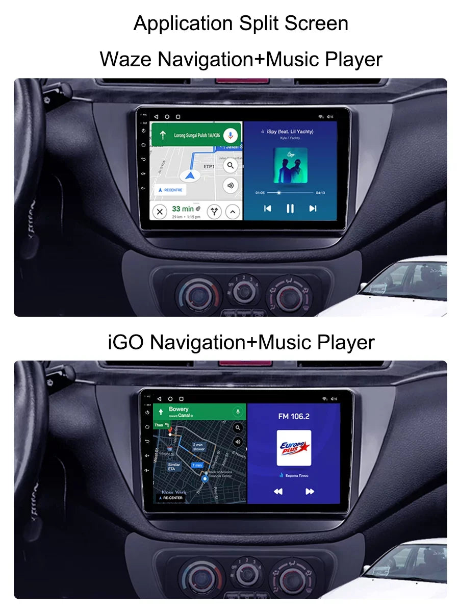GPS - Android 2000 CS Lancer Bluetooth Mitsubishi Stereo Navi Auto With 9 2010 Android Car Carplay Screen For Radio