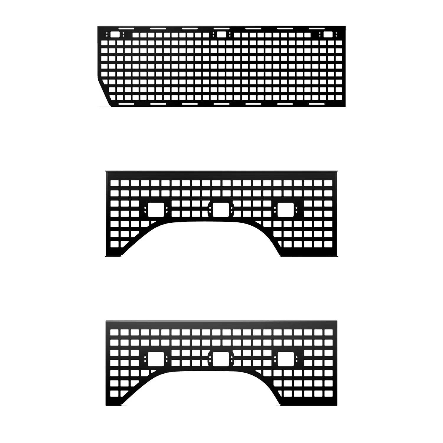 Molle HD Fits GMC HD select: 2500 CHEVROLET Panel 2500 Silverado SIERRA 2020-2021 195023 SILVERADO, Fits 2020-2022 Putco Sierra 20-21