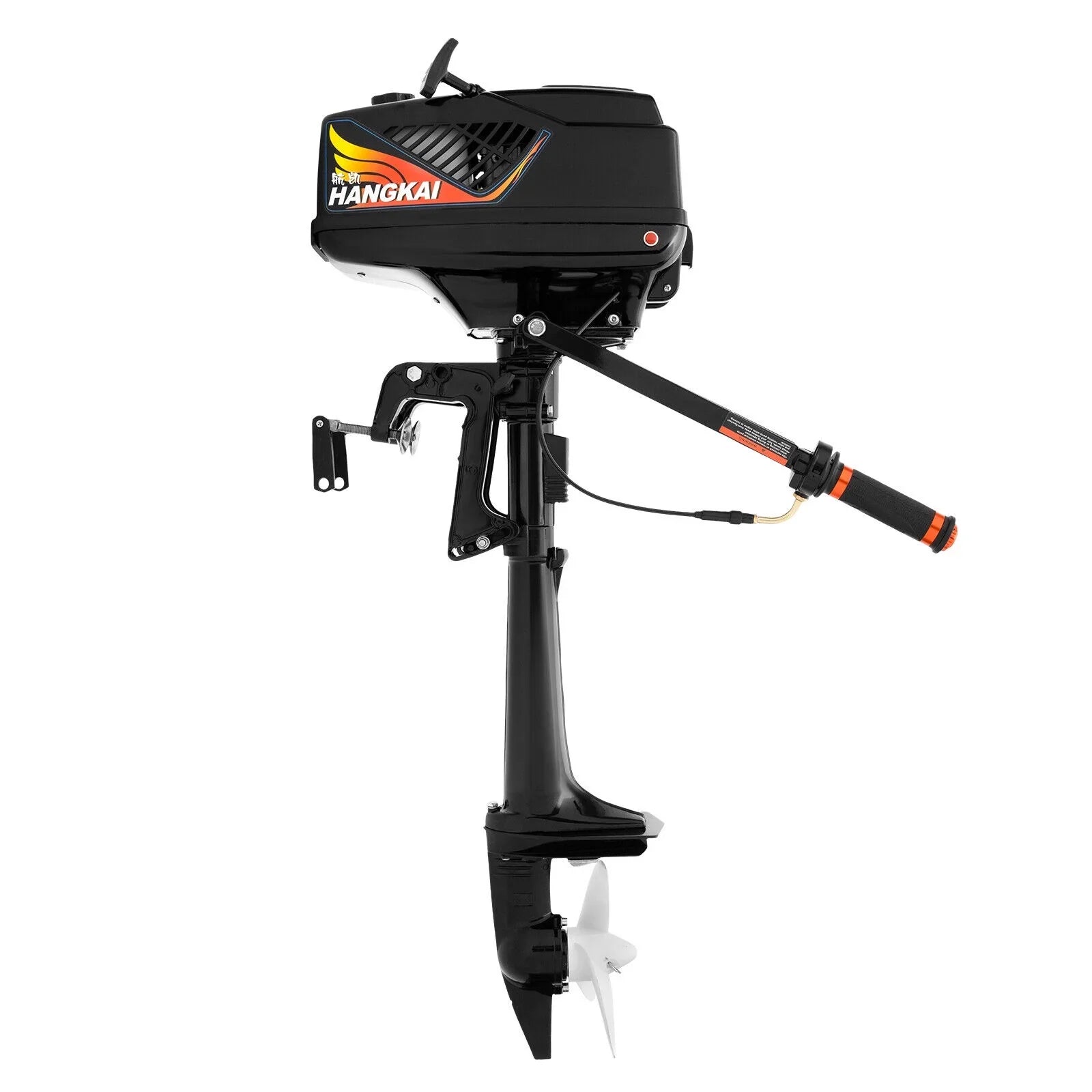 Fishing CDI Outboard Stroke Cooling HP Boat Water Engine 3.6 Outboard HANGKAI Motor 90cm/35.4in Boat 2 Motor