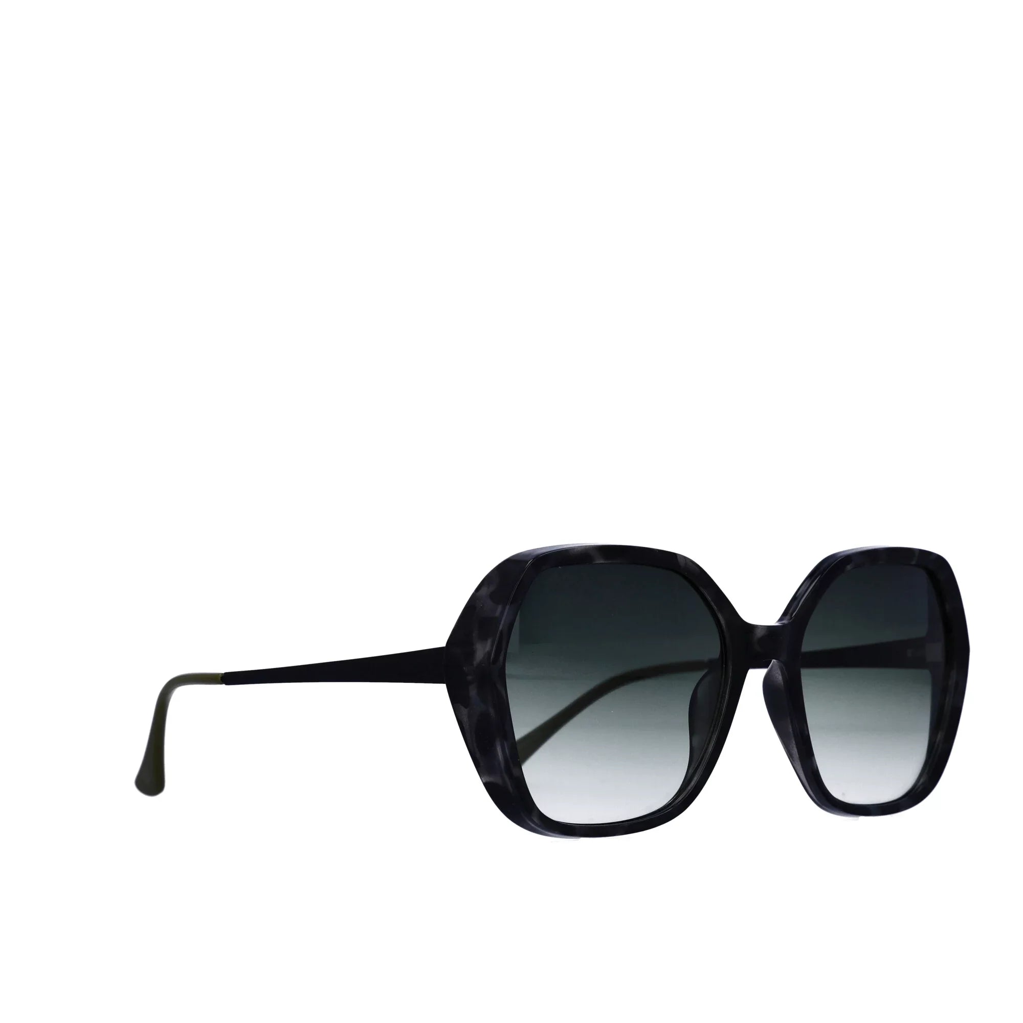 Christian Rx'able 56.5-18.5-144 Grey Sunglasses, Siriano Tortoise, Ursula, Womens