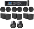 Speakers Home Cube+(2) Black Receiver+(6) 6-Zone 3.5" Pendant+Ceiling Audio JBL