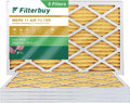 AC Pleated Filterbuy Filters (5-Pack) 20x36x1 HVAC Furnace Air MERV 11