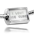 I Cube Icicles Neonblond 925 Ice Cold Love Charm Ice Sterling Silver Winter Bead