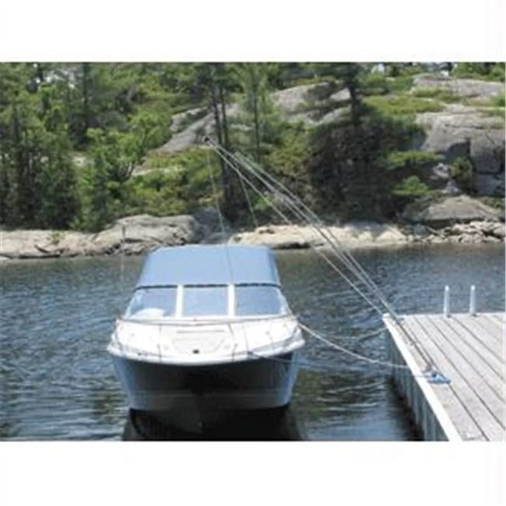 12ft 3400-F Mooring Premium Whips LBS to 2PC DOCK EDGE up 5,000
