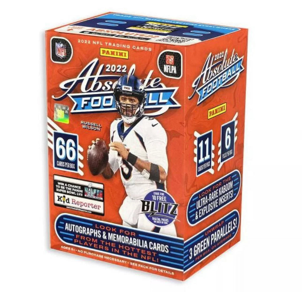 Trading Box Absolute Blaster Panini 2022 NFL Football Card