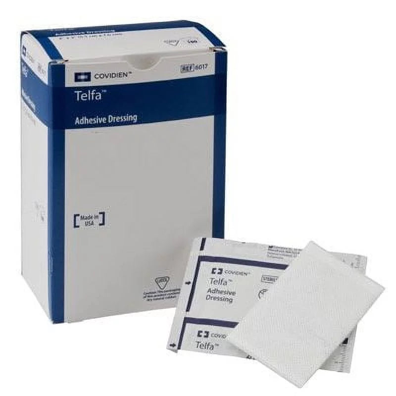 Dressing , ''3 Adhesive Count'' Ouchless 4 100 x Telfa