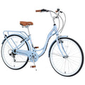 7-Speed Women, Adult for Bike 26" Blue