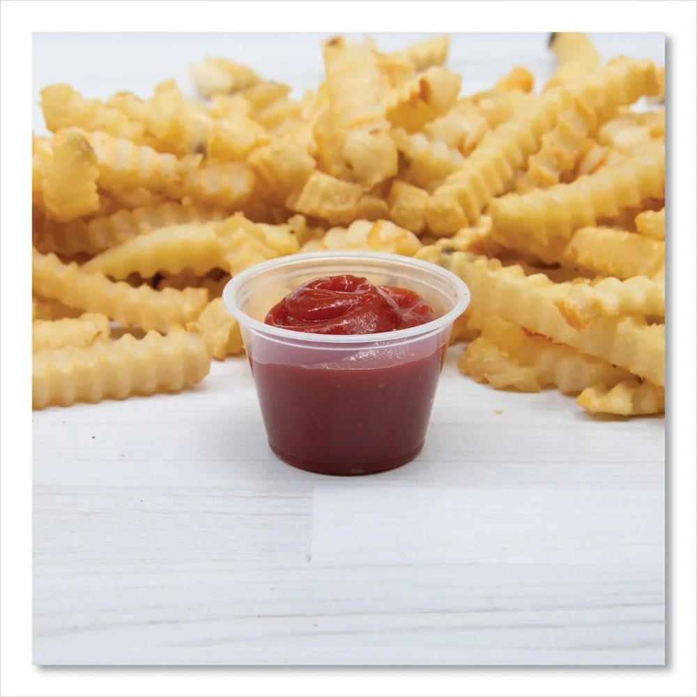 Dart Containers - oz. (2500/Carton)] Polypropylene 400PC Clear Portion 4 Complements Conex