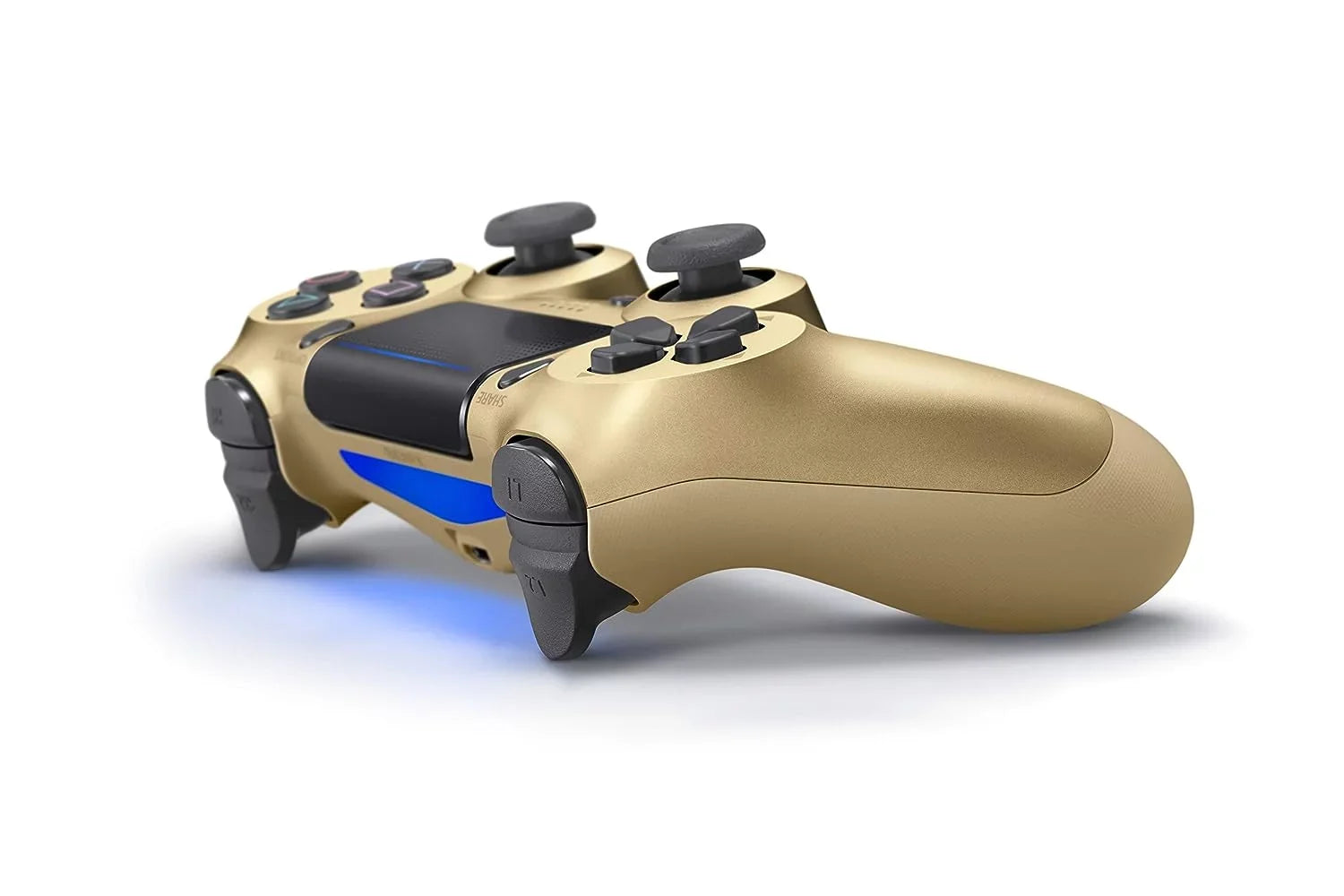 Cable Bundle DualShock Like Wireless New Charging Controller Gold with AXTION PlayStation 4 BOLT