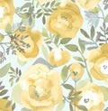 Yellow 30.75 Peel Keen Vinyl 20.5-in, NuWallpaper by Stick And Peachy 216-in ft. sq. Wallpaper,