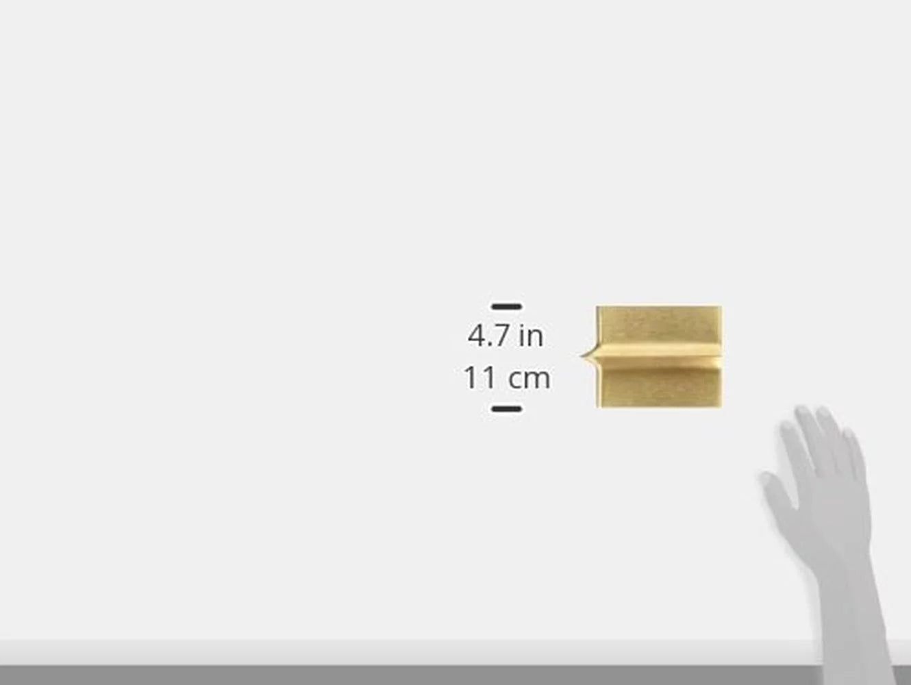 3/4"x7/8" CC304-01 6"x4-1/2" Groover Bit Bronze Walking Kraft w/o Tools Handle