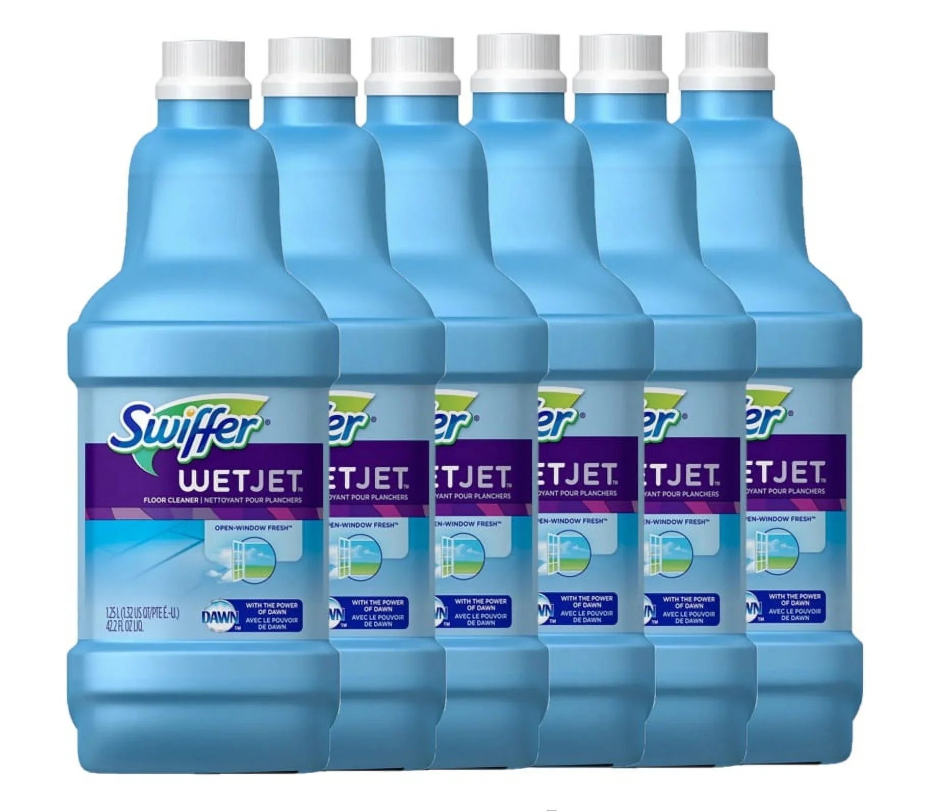 Cleaner WetJet 42.2 Floor Fresh oz Open Pack | Swiffer Window Solution Scent 6 Multi-Purpose