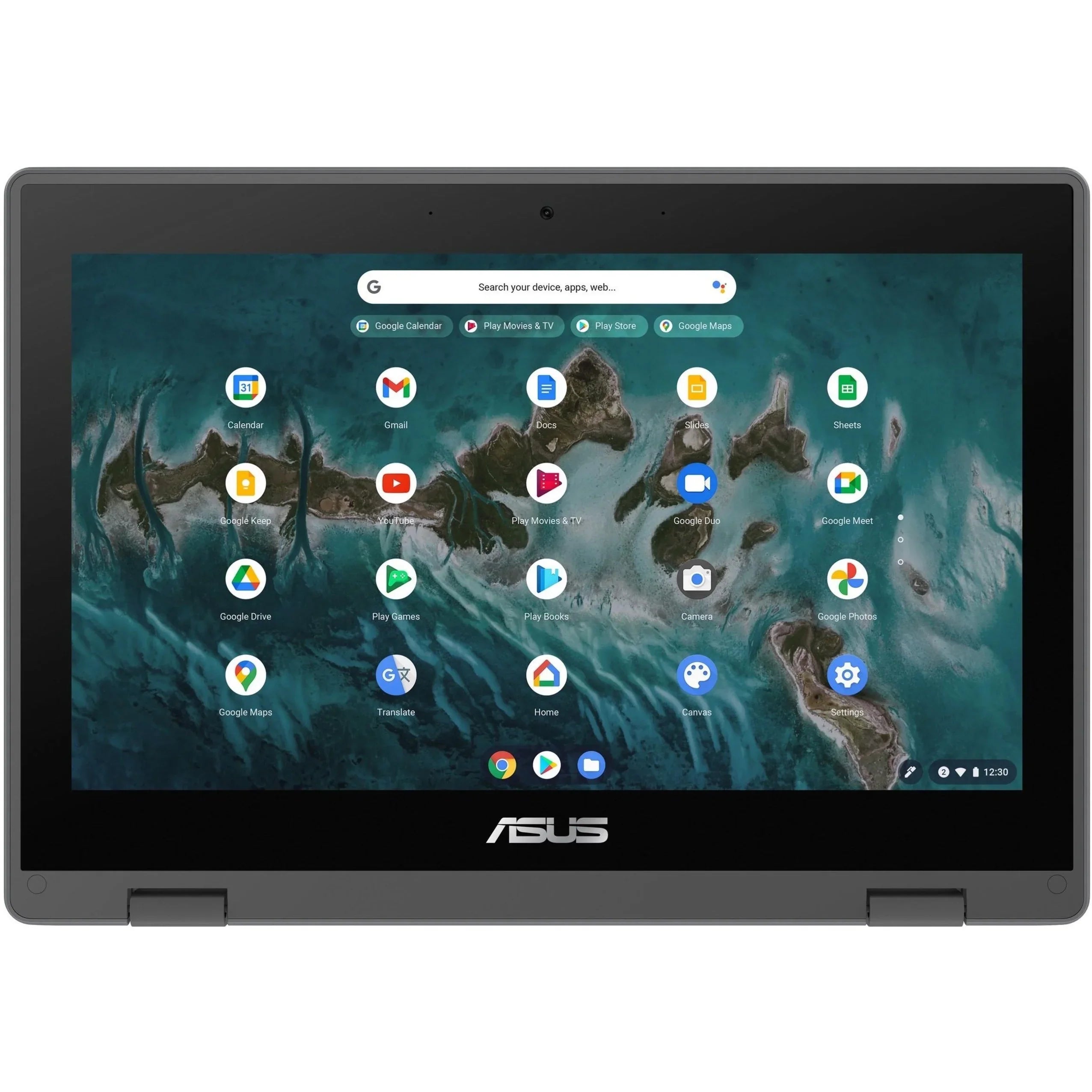 Flip ChromeOS, Chromebook 11.6" Touchscreen, CR1100FKA-YZ184T Intel 64GB Asus Celeron SSD, N5100,
