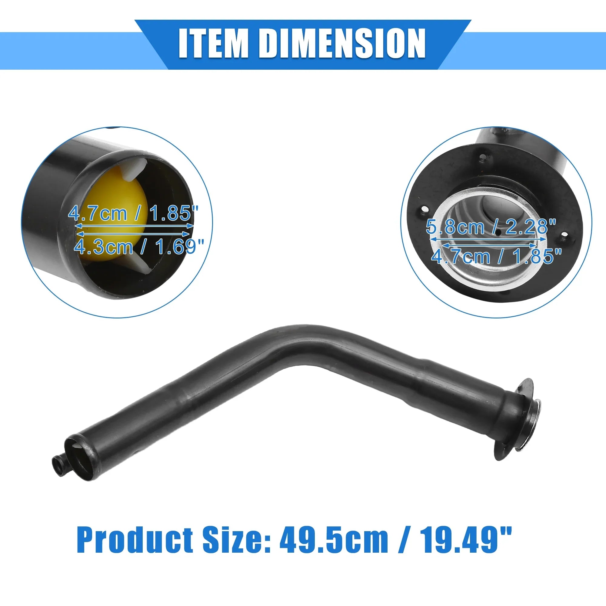 Compatible Ford for for Fuel Neck Rear Fuel Neck 1993-1997 Hose Filler Tank Filler Ranger Tank