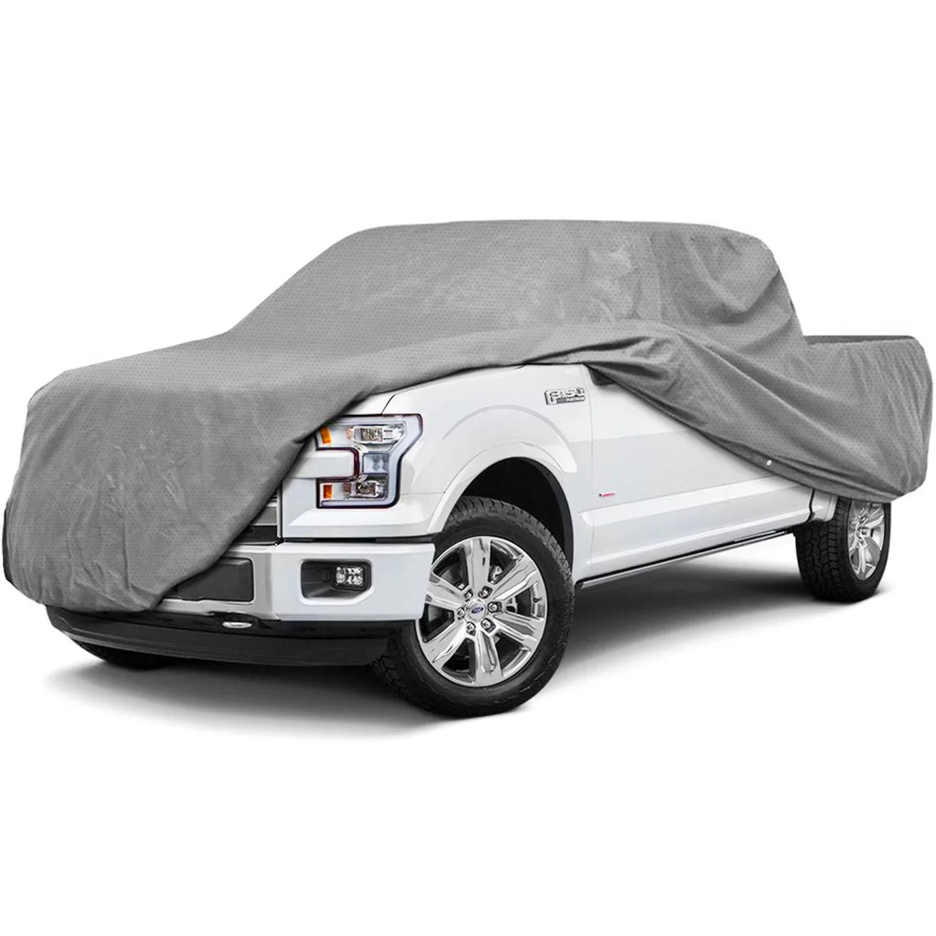 NEH Cover 9" Indoor Waterproof Gray to - All (249" up - Standard Breathable Pickup Length Cab, 60") with Trucks Superior - Weather Bed Fits Outdoor x x Extended Pickup 70" Truck 20'