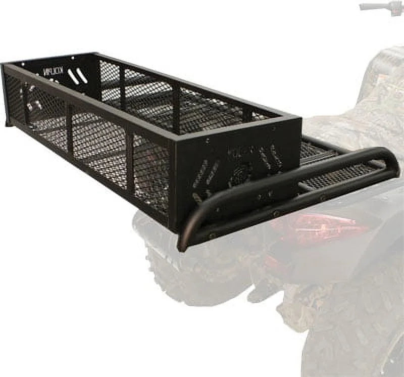 (53350) Convertible Rear Drop Storage Kolpin Black Rack ATV/UTV