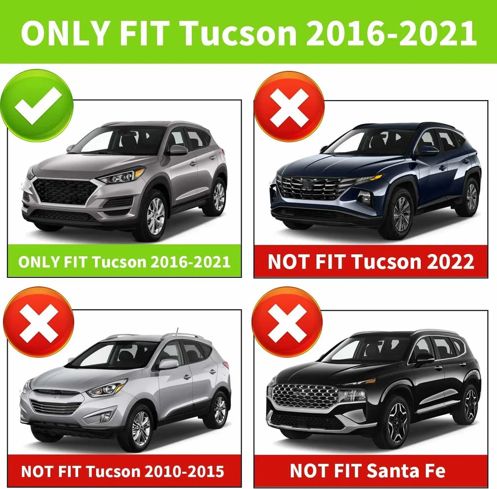 2020 Shade, SUV 2018 Tucson Hyundai 2017 Accessory 2019 Black Rear Retractable Trunk Cover Privacy Tucson for Cargo Fit Hyundai 2016-2021 2016 Shield 2021