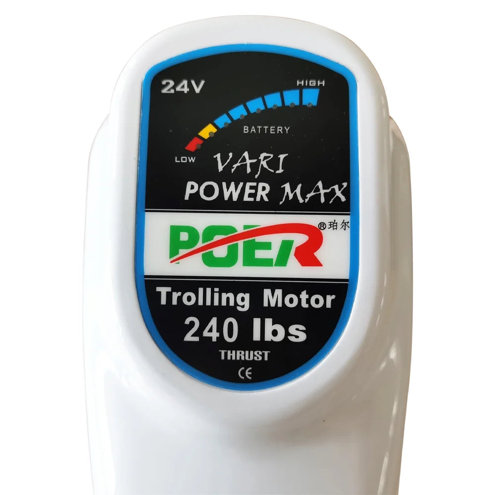 Trolling Electric 24V Electric PreAsion 240lbs Outboard Motor Thrust Saltwater Engine Motor Outboard