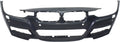 2013-2018 For HLW/PDC COVER 3-SERIES Sensor BUMPER Line BMW Sport M Front Sedan/Wagon Primed with Holes/IPAS/Camera with Compatible