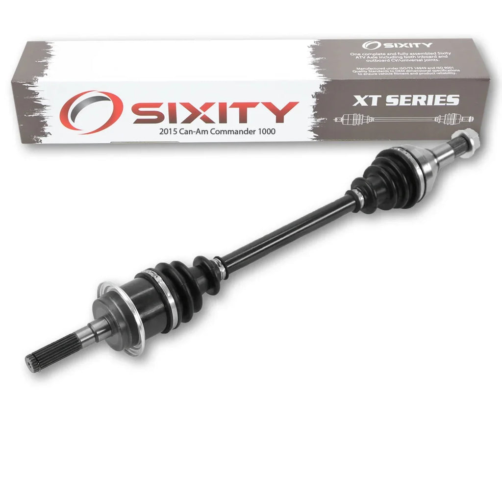 '- 1000 Right with 1000 Can-Am Sixity compatible MAX Front Axle DPS XT Commander 2015 4X4 XT