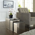 Rush Modway Silver in Nesting Table