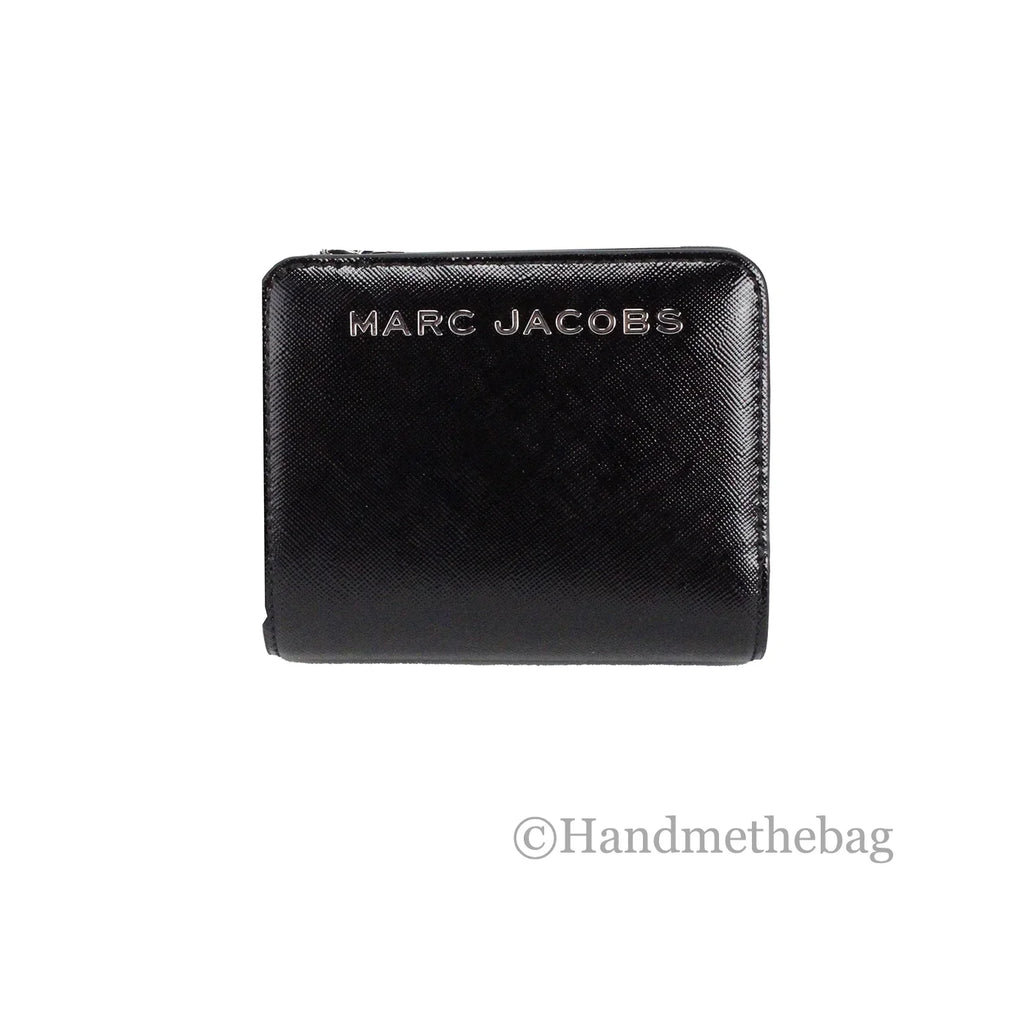Card Pouch Mini Coin Wallet Jacobs Compact Black Marc Leather Crossgrain