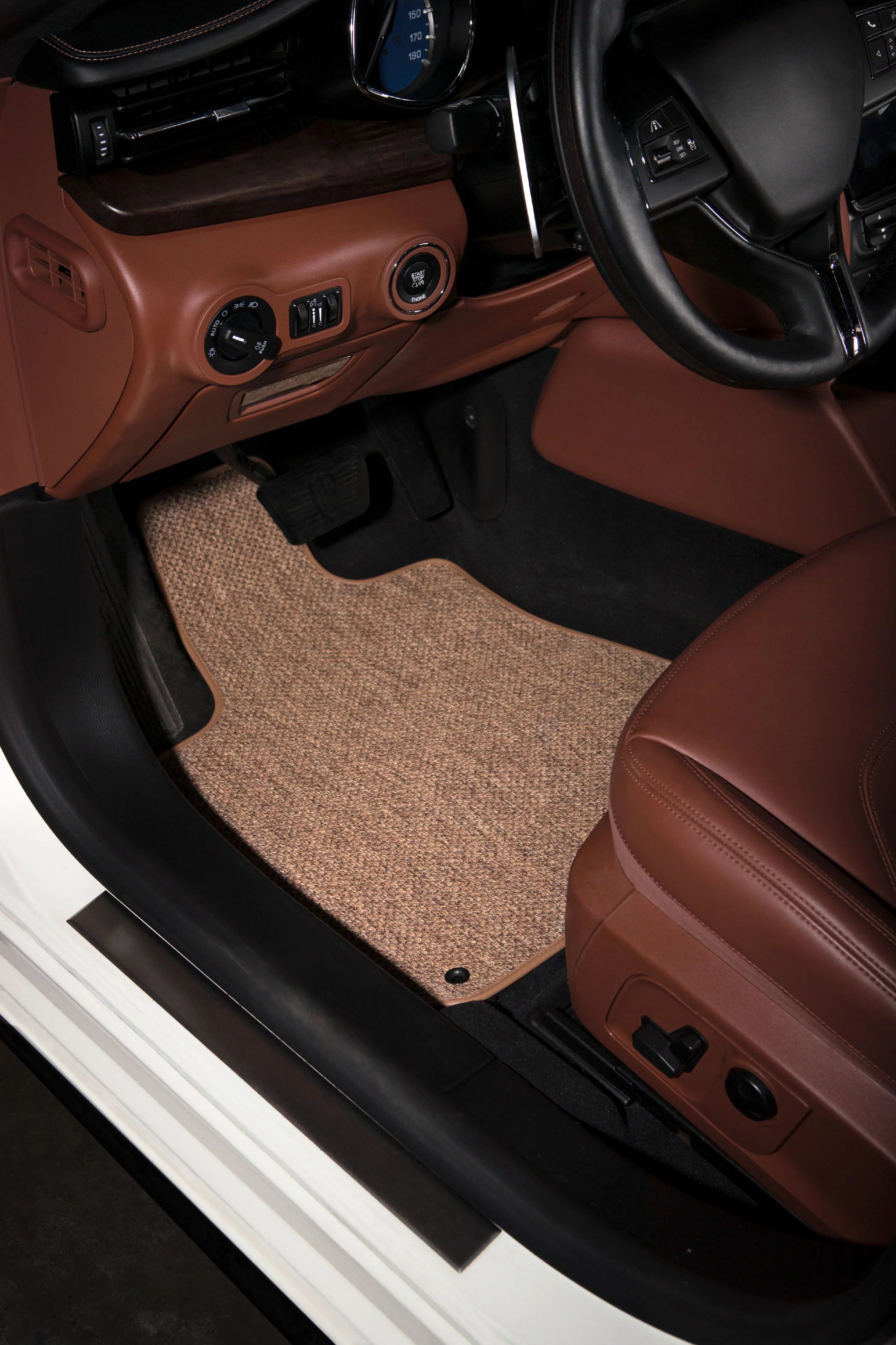 for - GGBAILEY 2013, Textile? Custom 2018, Car All-Weather Cargo Mats, Ford Escape Beige 2014, 2016, 2017, Medium Fit 2015, 2019 Mat