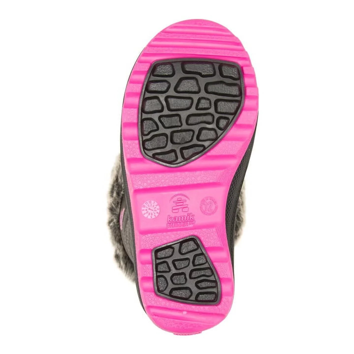 Winter BLACK/ROSE The - Boot NF4998-BRO Girls Snowgypsy Kamik Black/Rose 4 Little