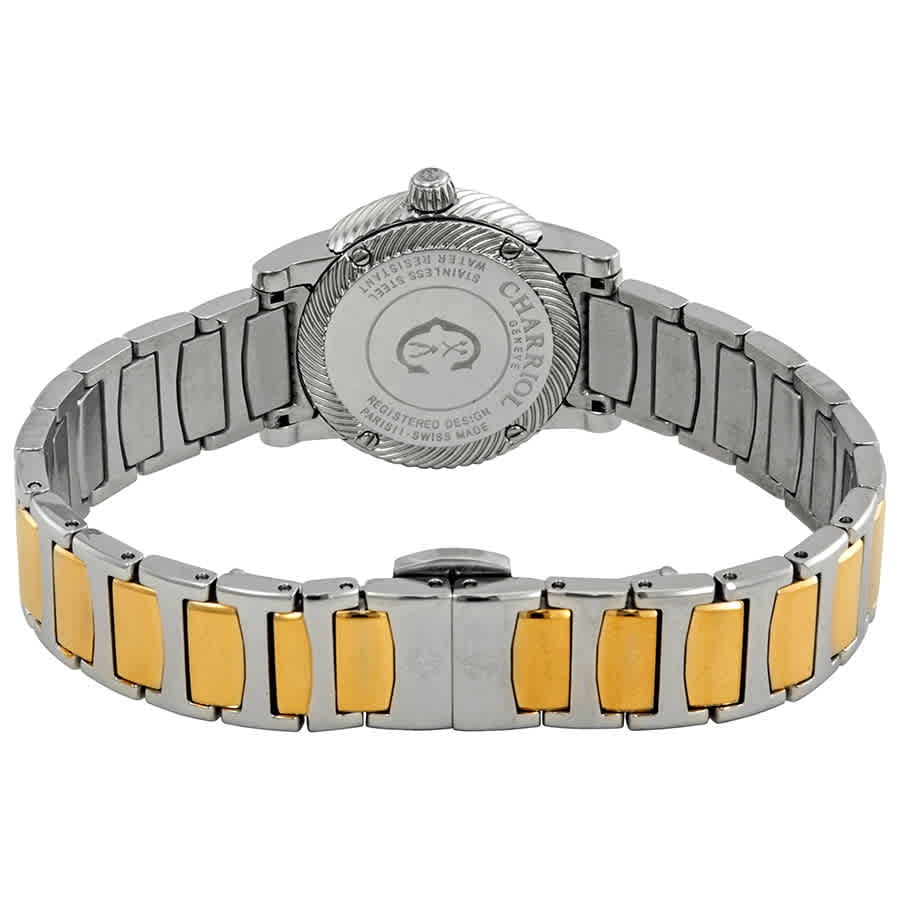 Mother Parisii P26SY2.911.001 Dial Two-Tone Ladies of Watch Pearl Diamond Charriol