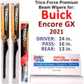 Encore (Set GX Buick Wipers Beam of Performance 3) w/Rear 2021 Wiper